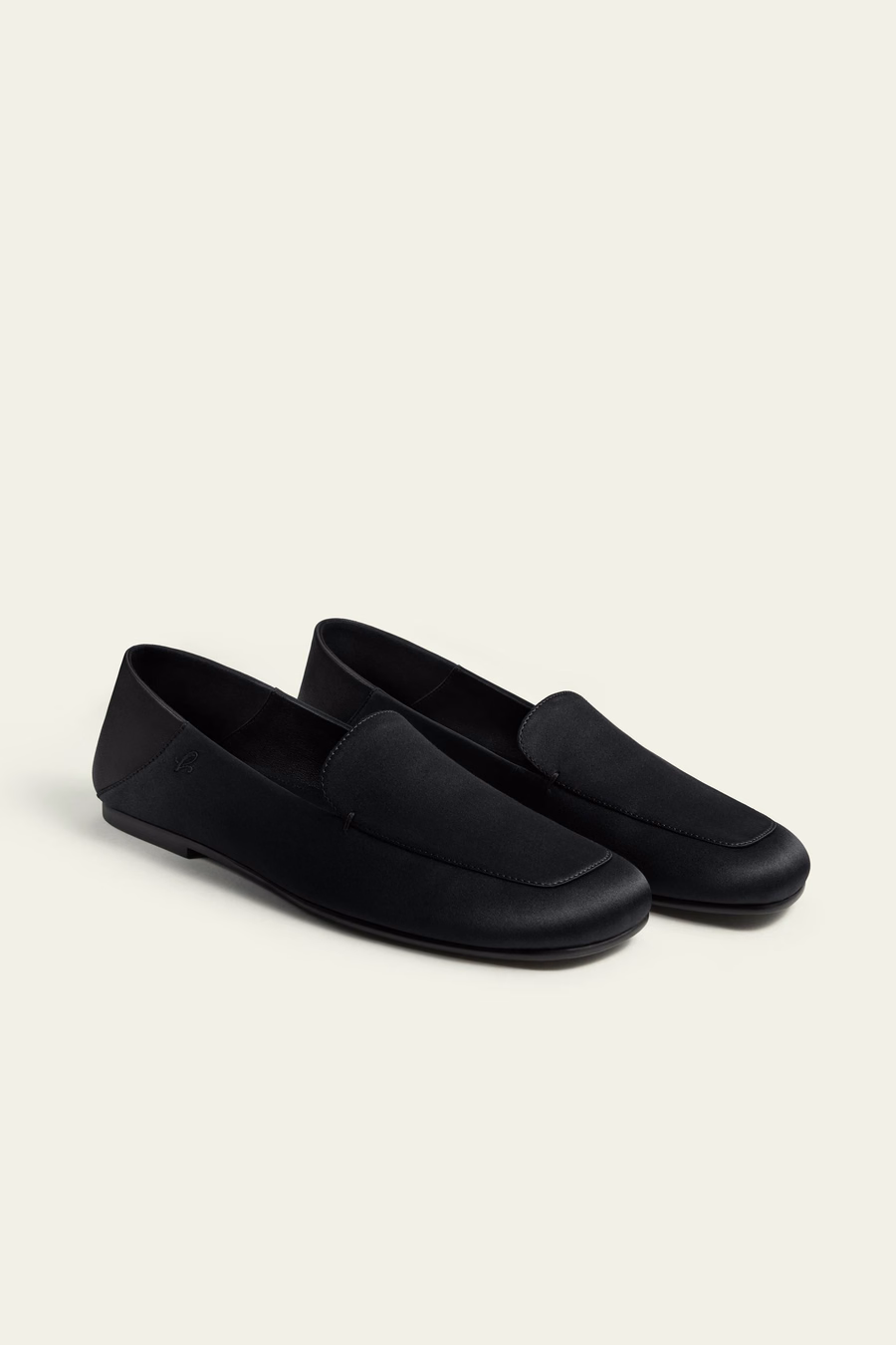 Serena, mocassins en cuir de soie