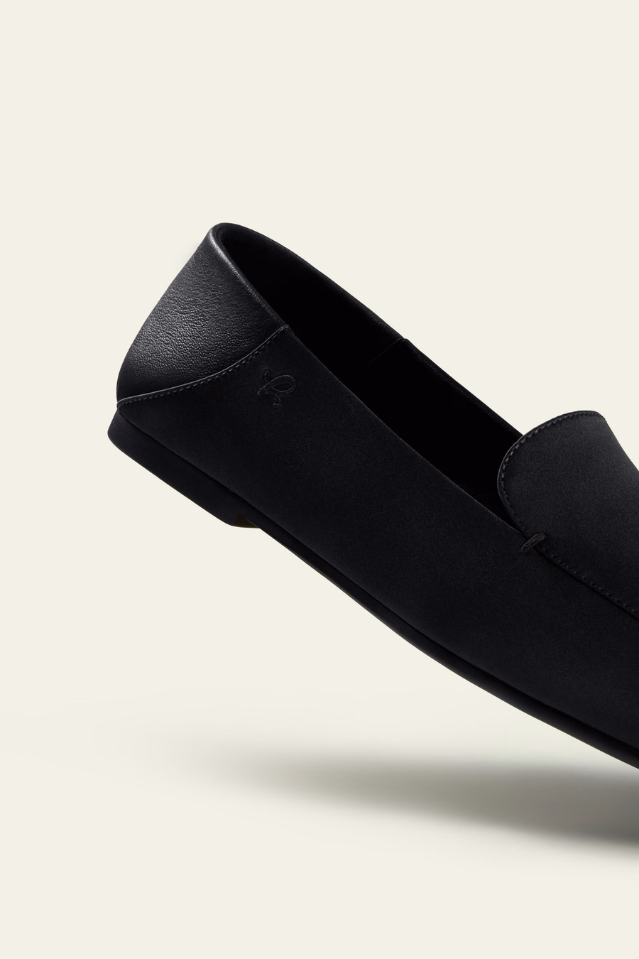 Serena, mocassins en cuir de soie