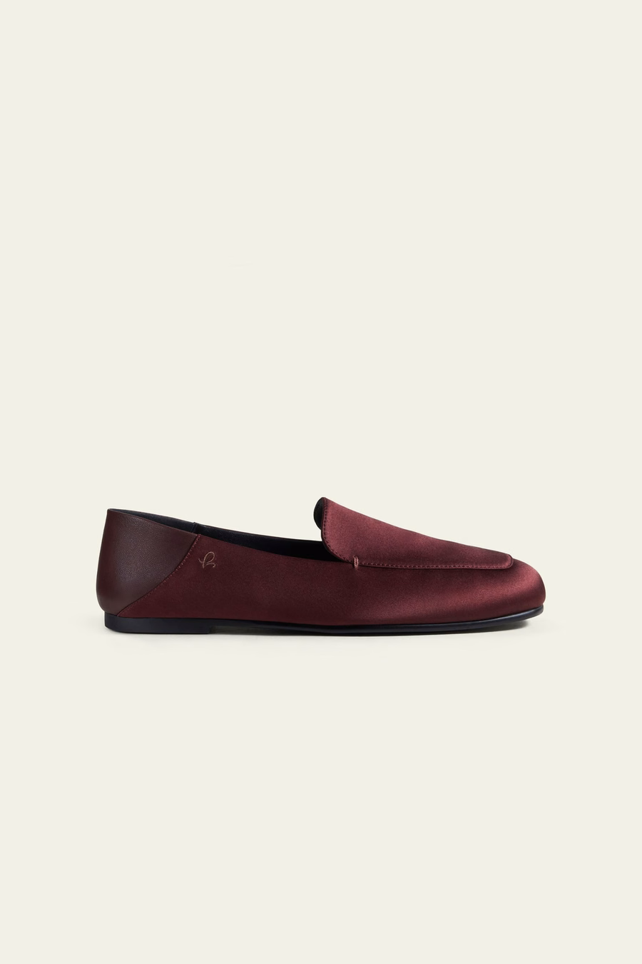 Serena, mocassins en cuir de soie