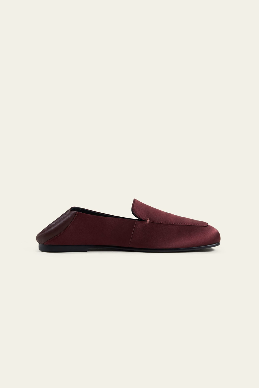 Serena, mocassins en cuir de soie