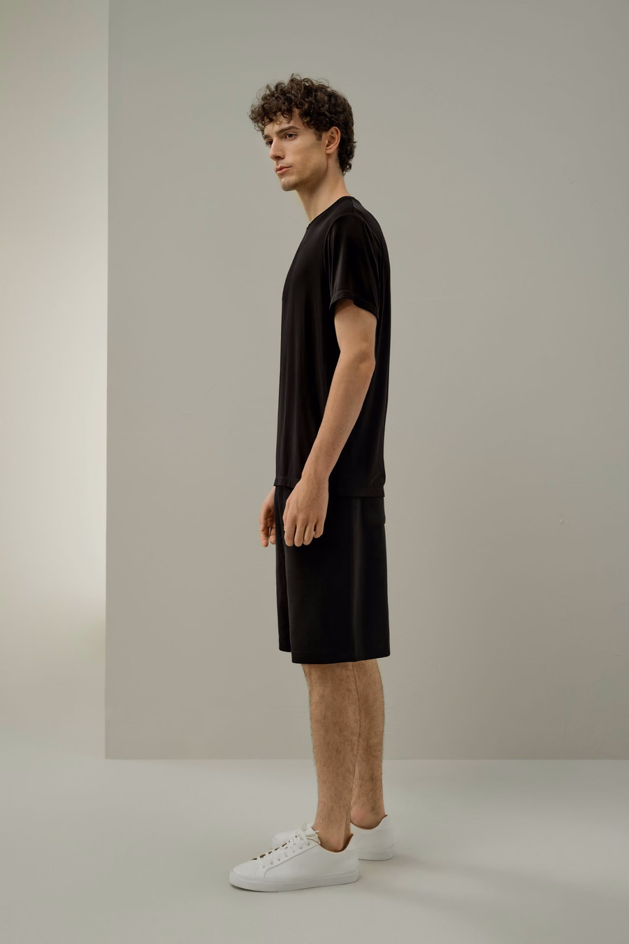T-shirt en jersey Soie Breeze pour hommes