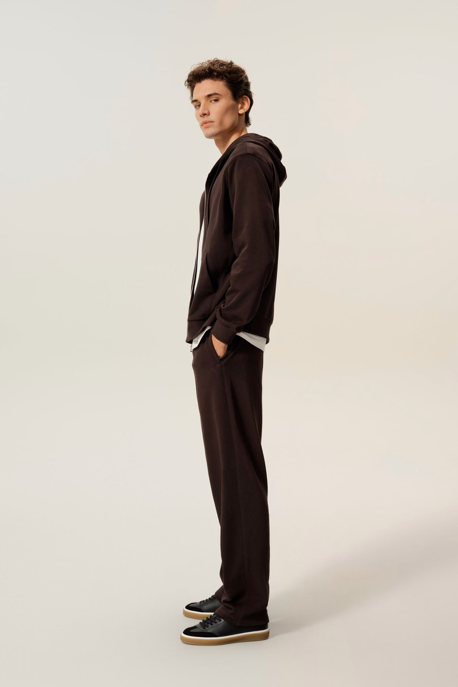 Pantalons droits en soie SILKERRY®