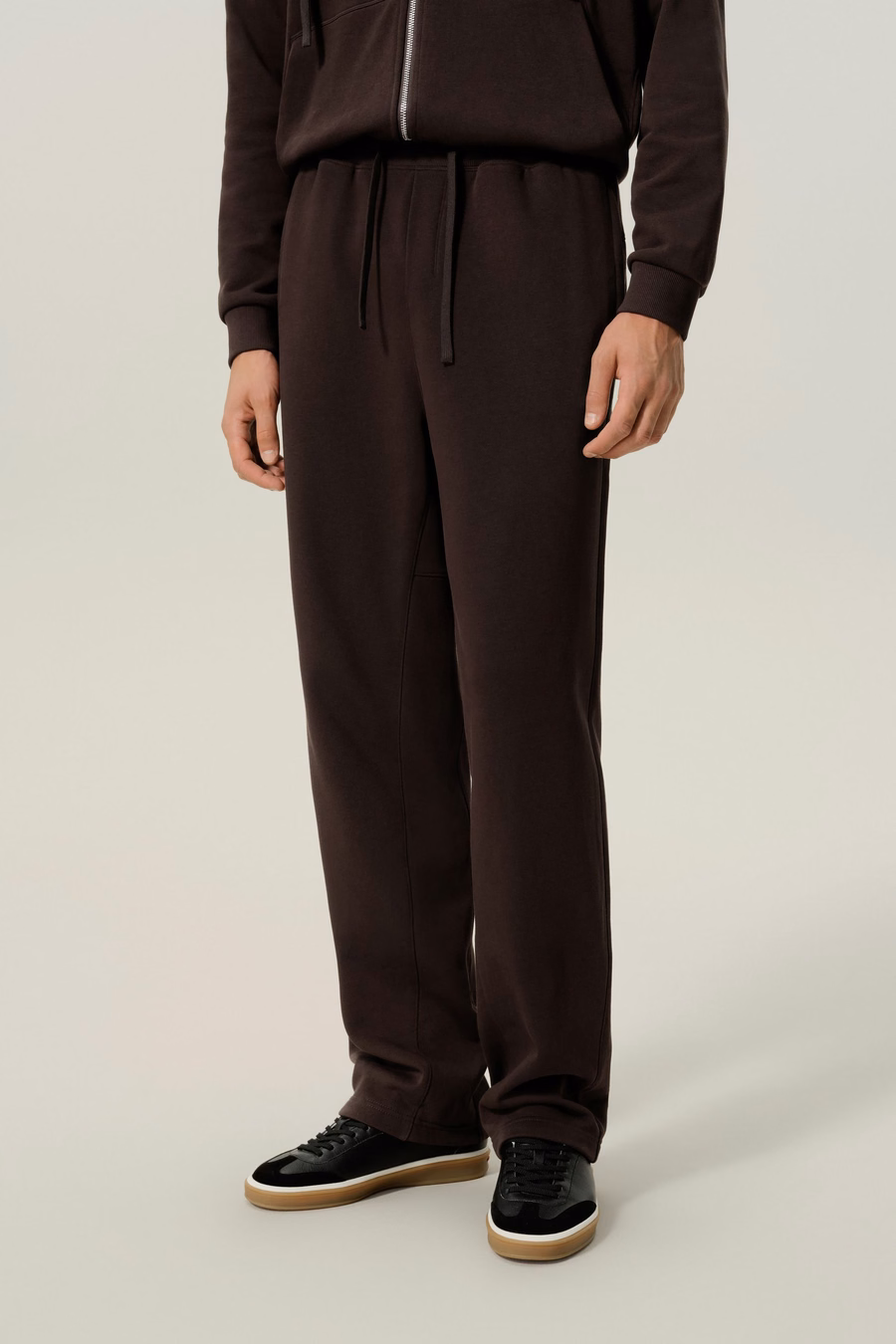 Pantalons droits en soie SILKERRY®