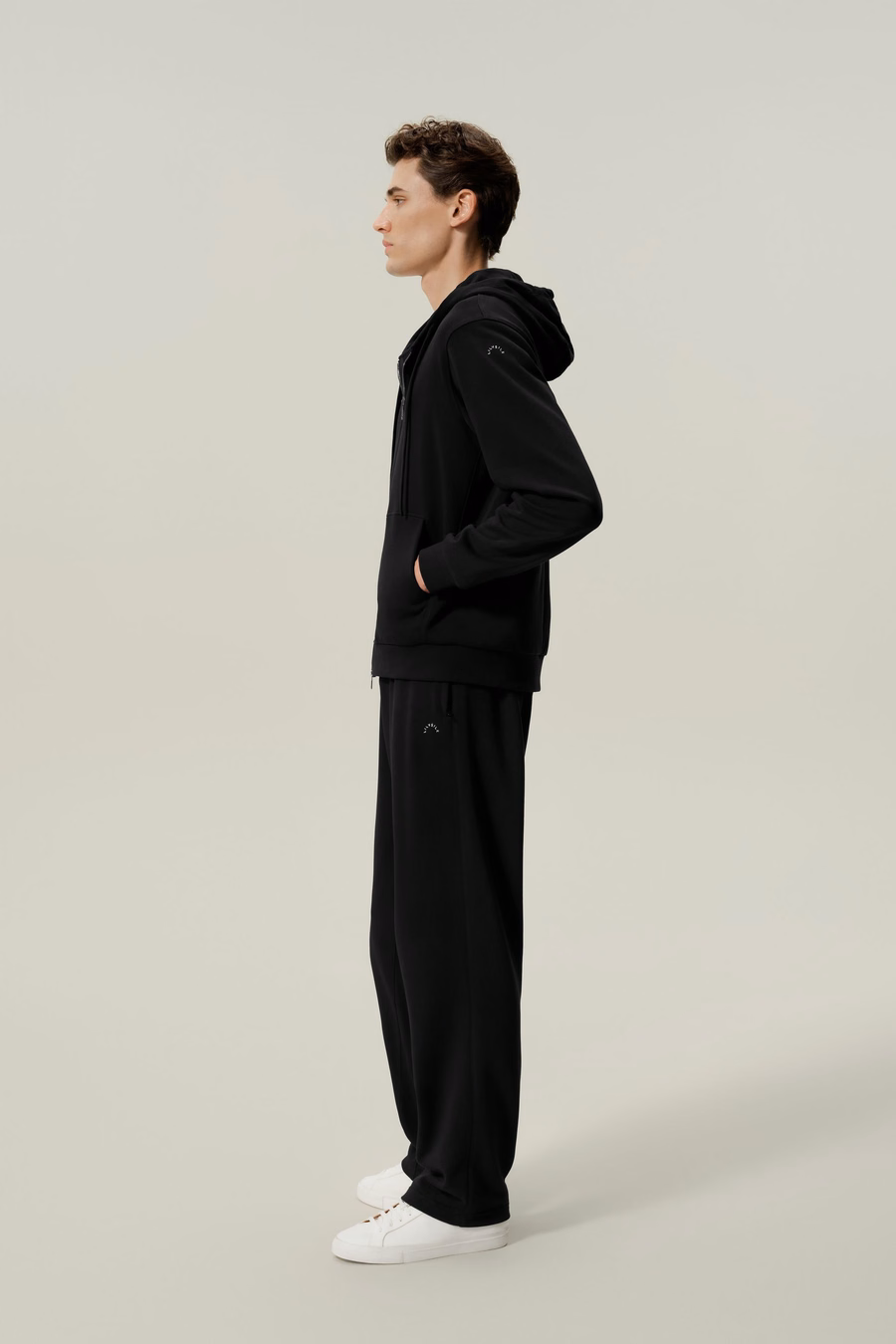 Pantalons droits en soie SILKERRY®