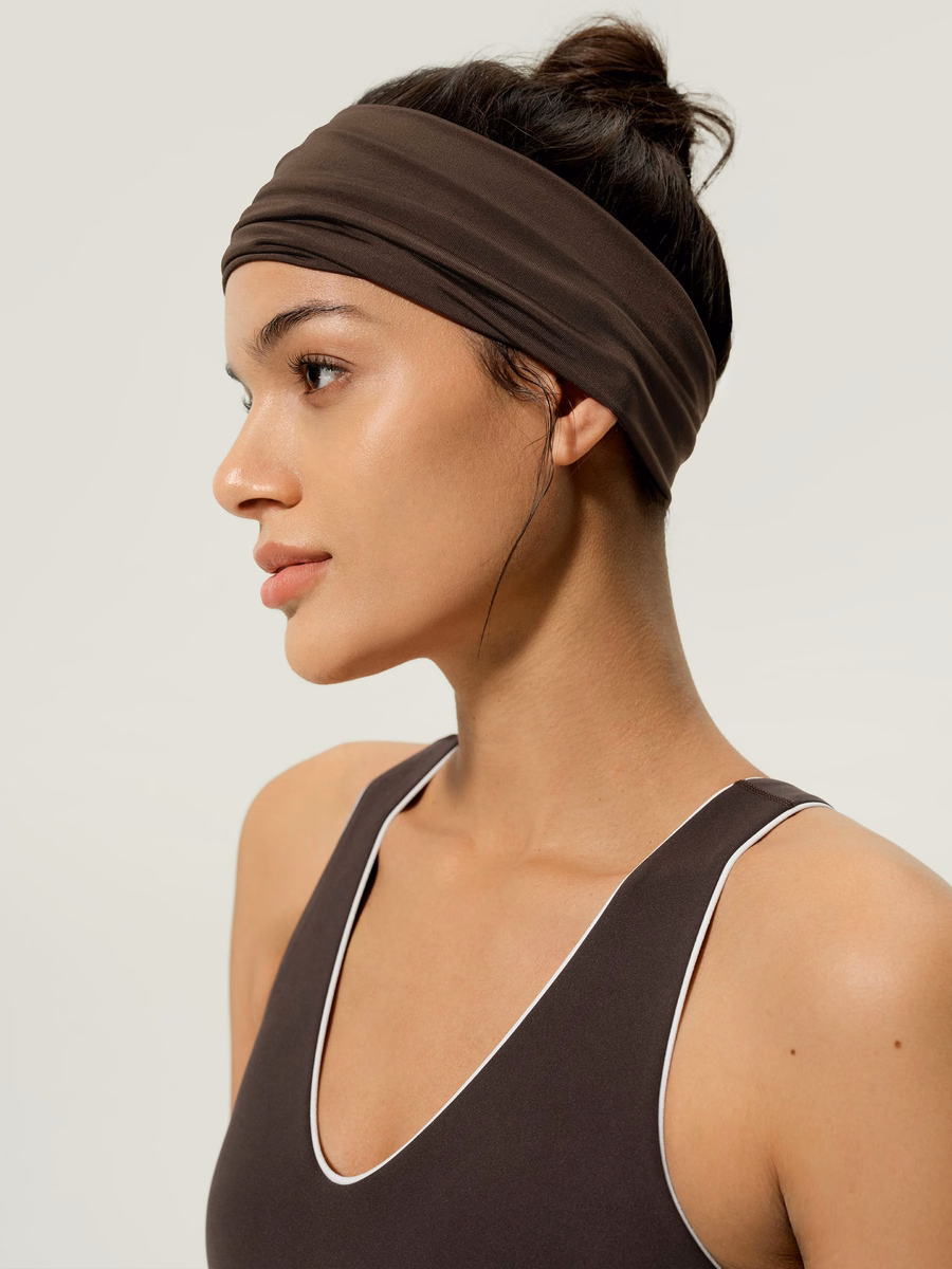 Large bandeau en jersey de soie Breeze
