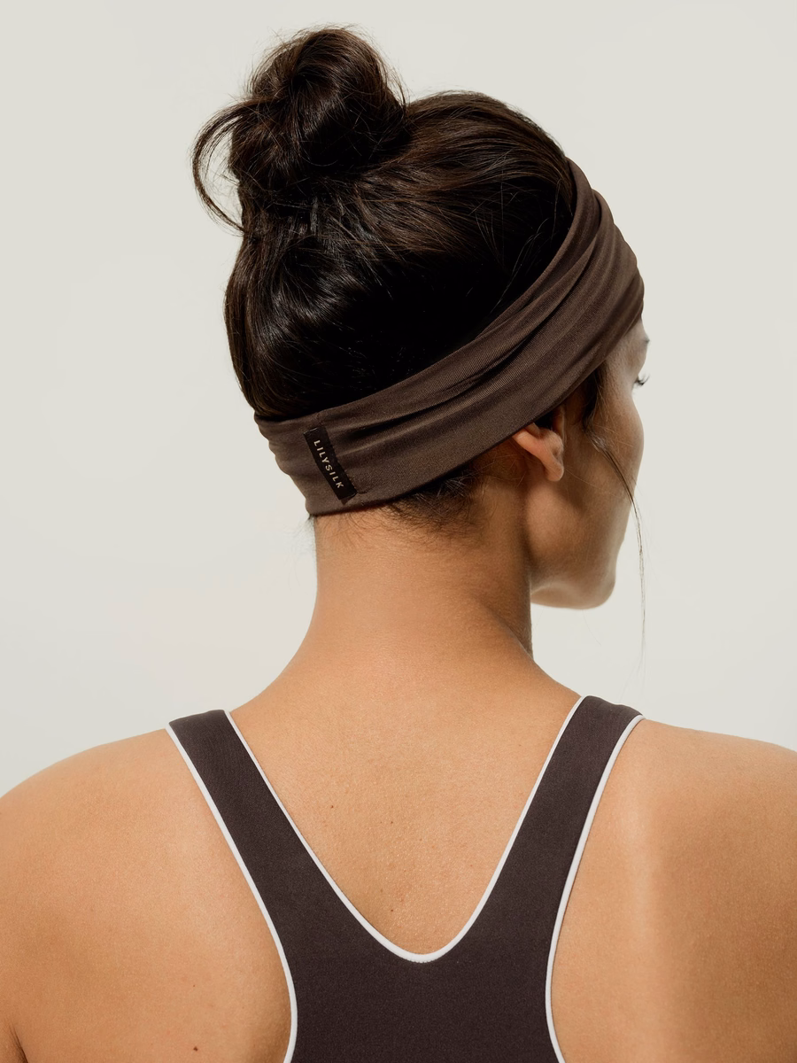 Large bandeau en jersey de soie Breeze