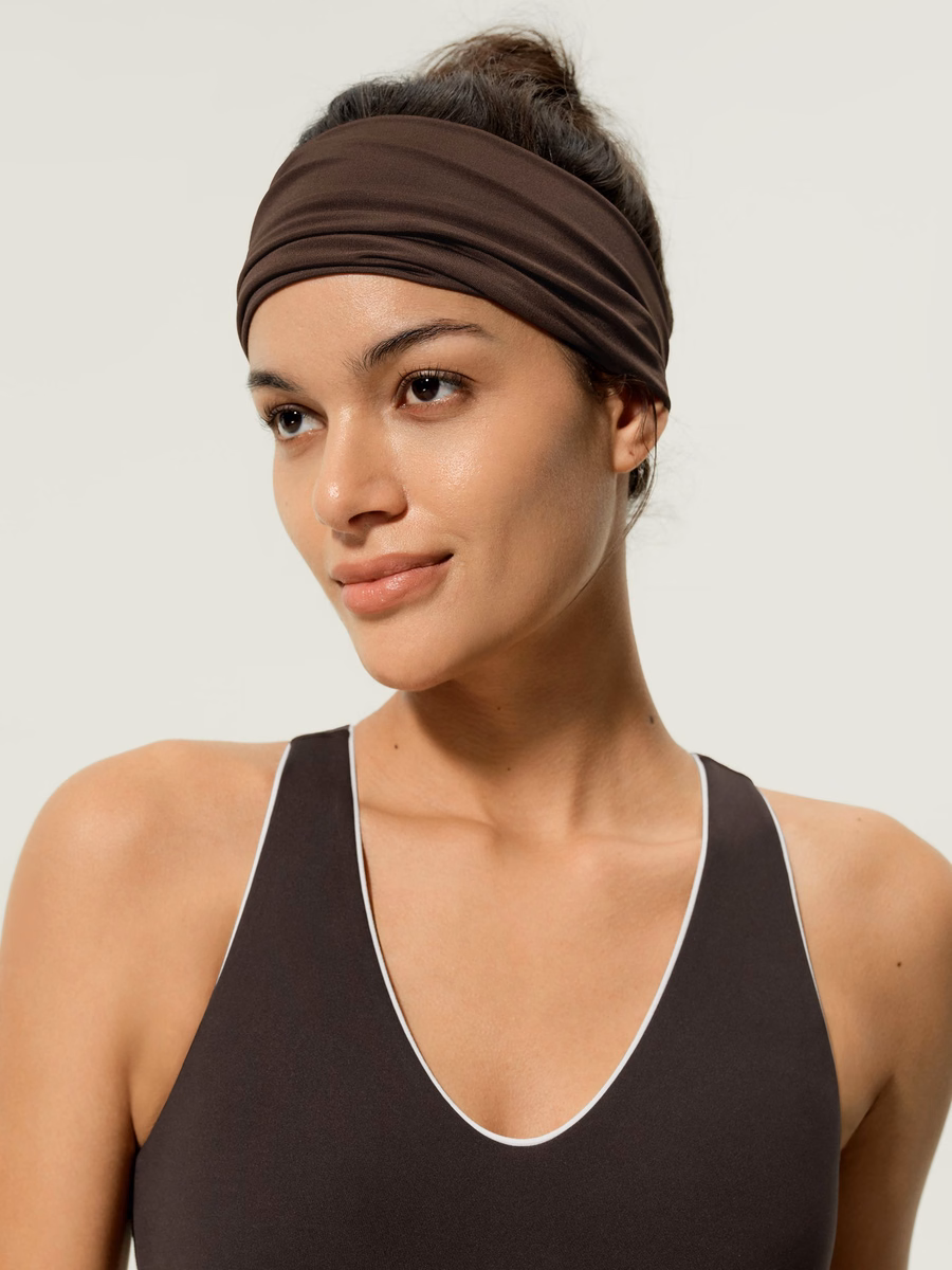 Large bandeau en jersey de soie Breeze