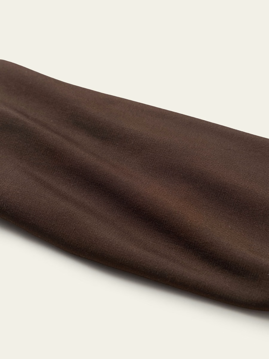 Large bandeau en jersey de soie Breeze