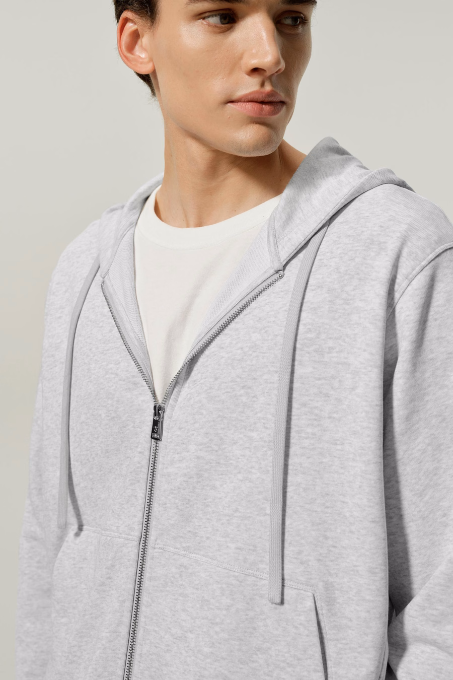 Hoodie zippé pour homme Silkerry