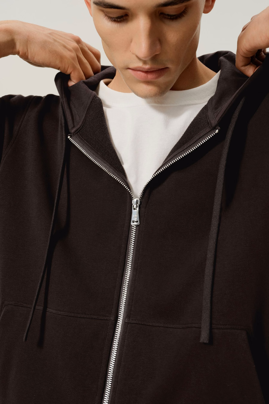 Hoodie zippé pour homme Silkerry