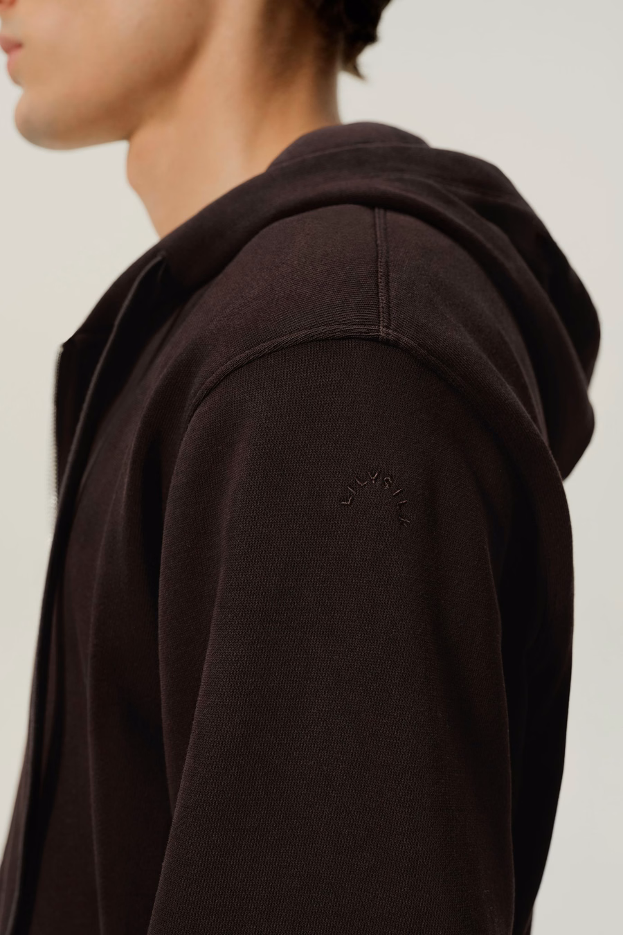 Hoodie zippé pour homme Silkerry
