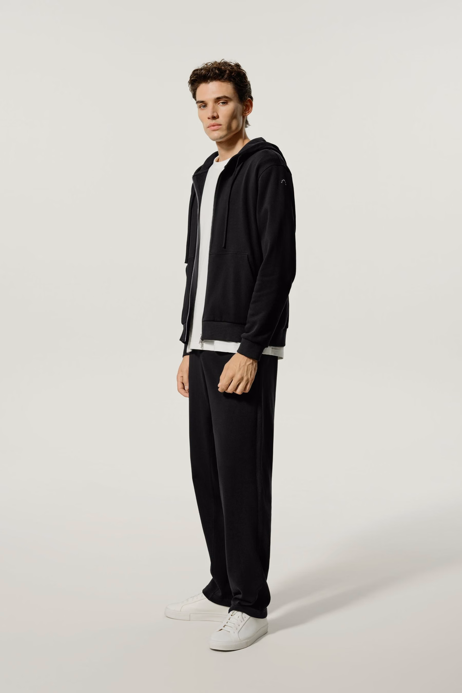 Hoodie zippé pour homme Silkerry