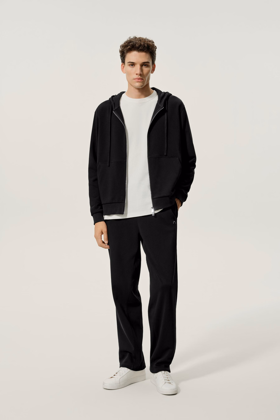 Hoodie zippé pour homme Silkerry