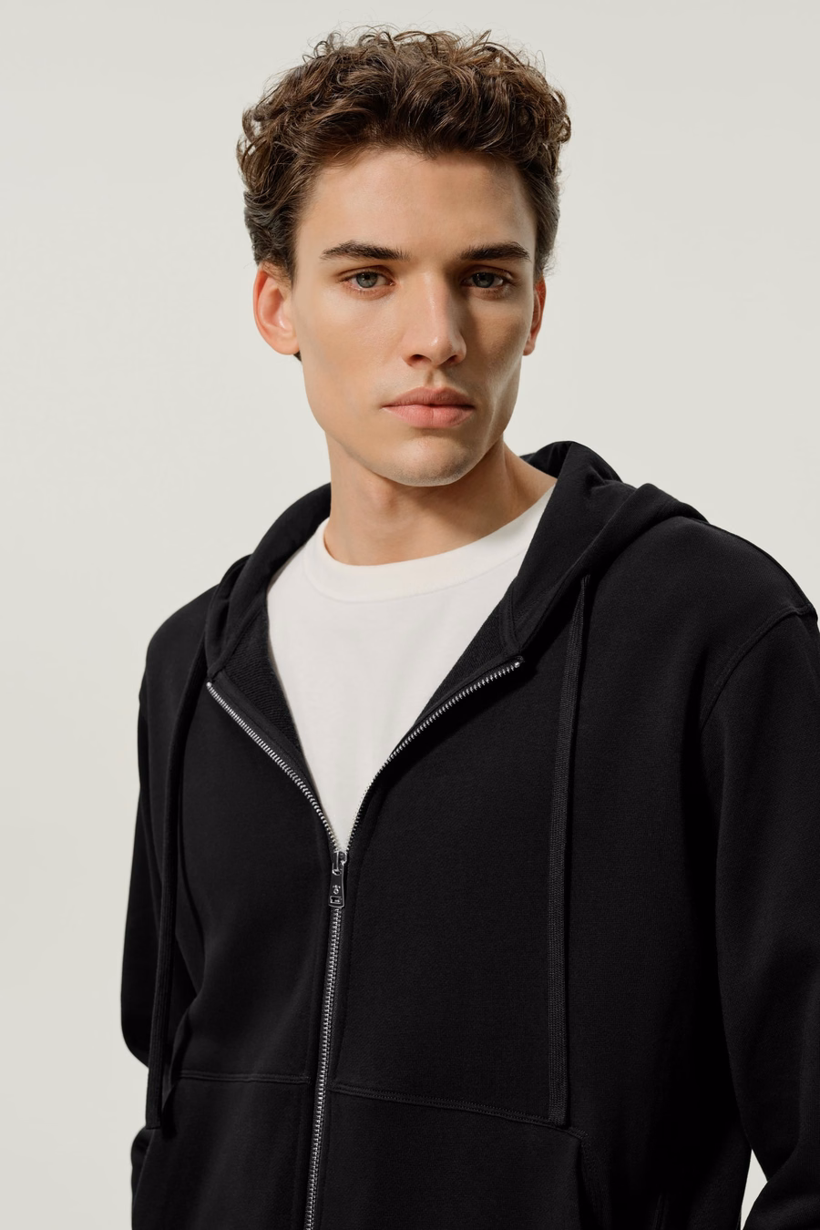 Hoodie zippé pour homme Silkerry