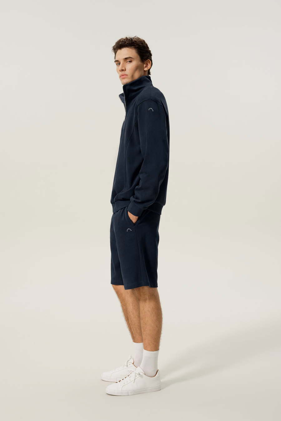 Pull à moitié zippé pour homme Silkerry