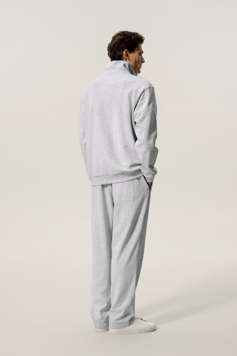 Pull à moitié zippé pour homme Silkerry