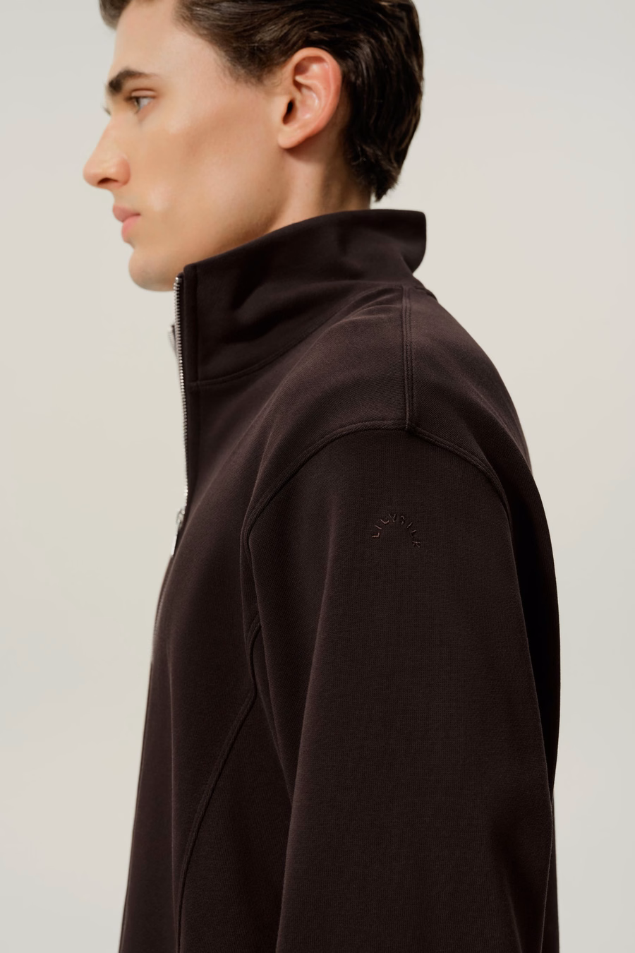 Pull à moitié zippé pour homme Silkerry