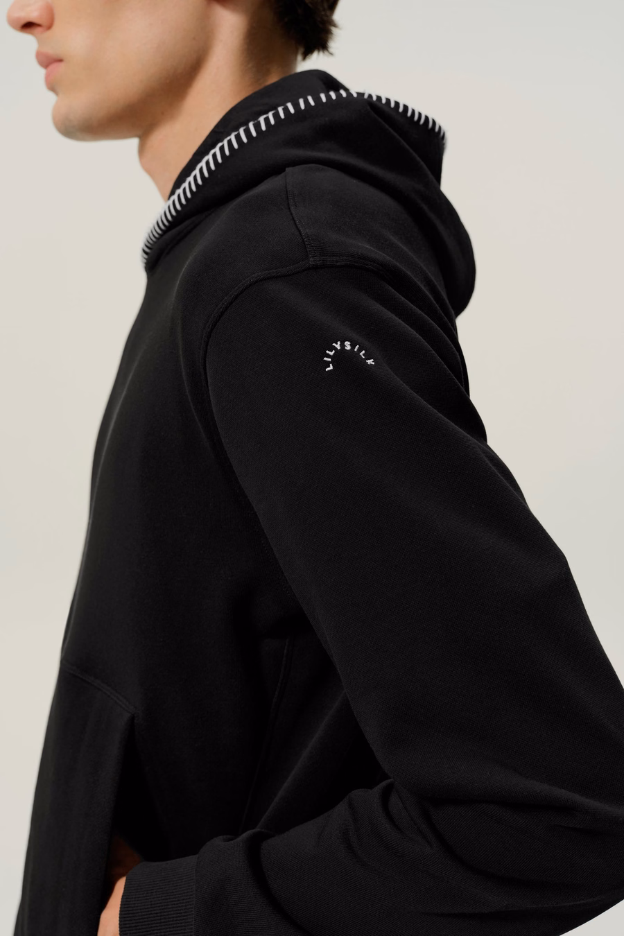 Haut à capuche Silkerry pour hommes