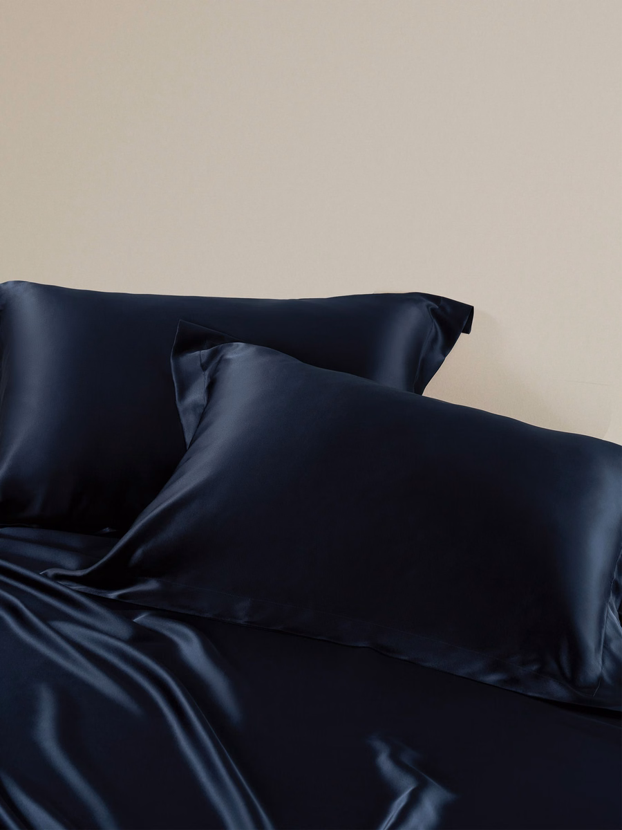 19 Momme Housse de Coussin en Soie Oxford