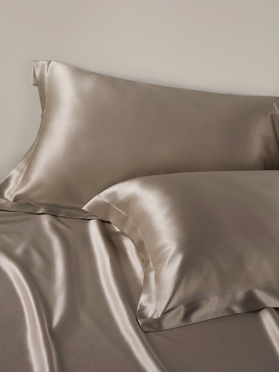 25 Momme Taies d'Oreiller Enveloppe de Luxe Oxford