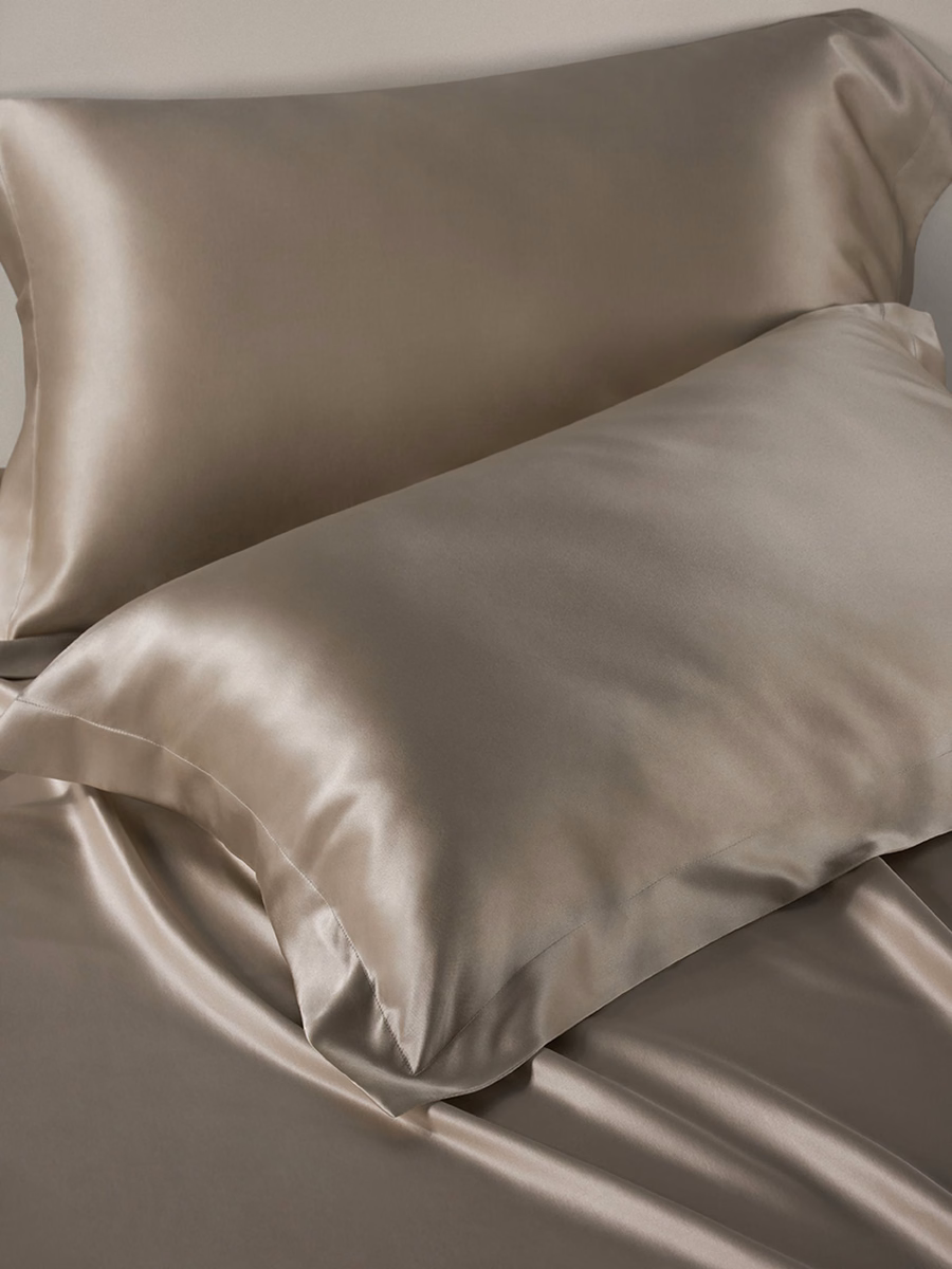 25 Momme Taies d'Oreiller Enveloppe de Luxe Oxford