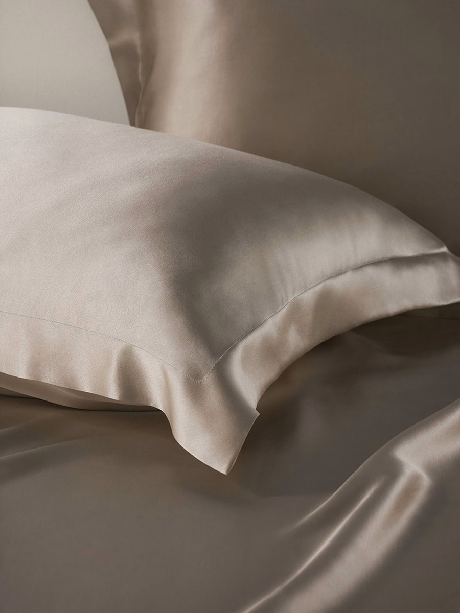 25 Momme Taies d'Oreiller Enveloppe de Luxe Oxford