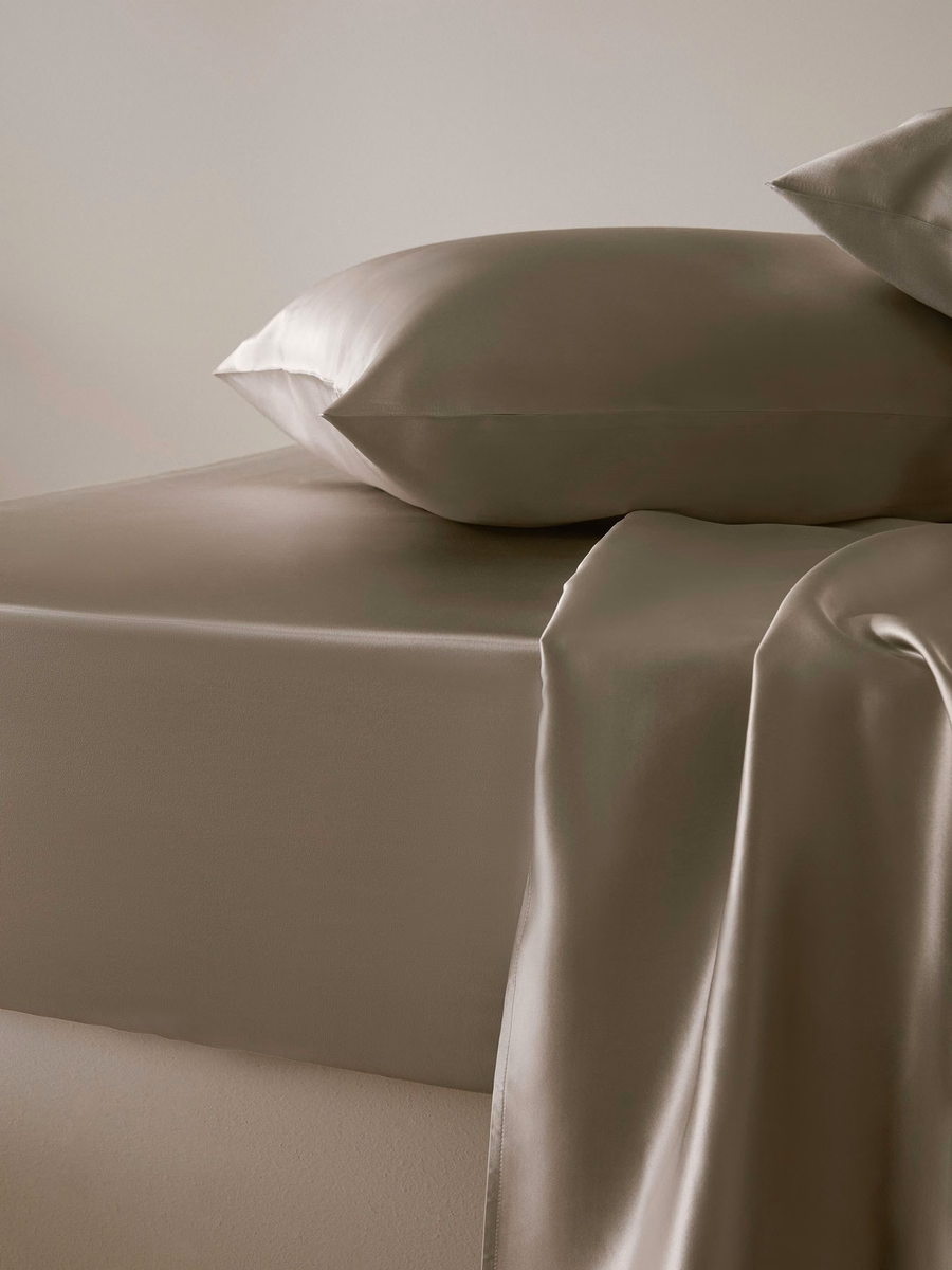 Taie d'oreiller de luxe à enveloppe terne de 25 Momme