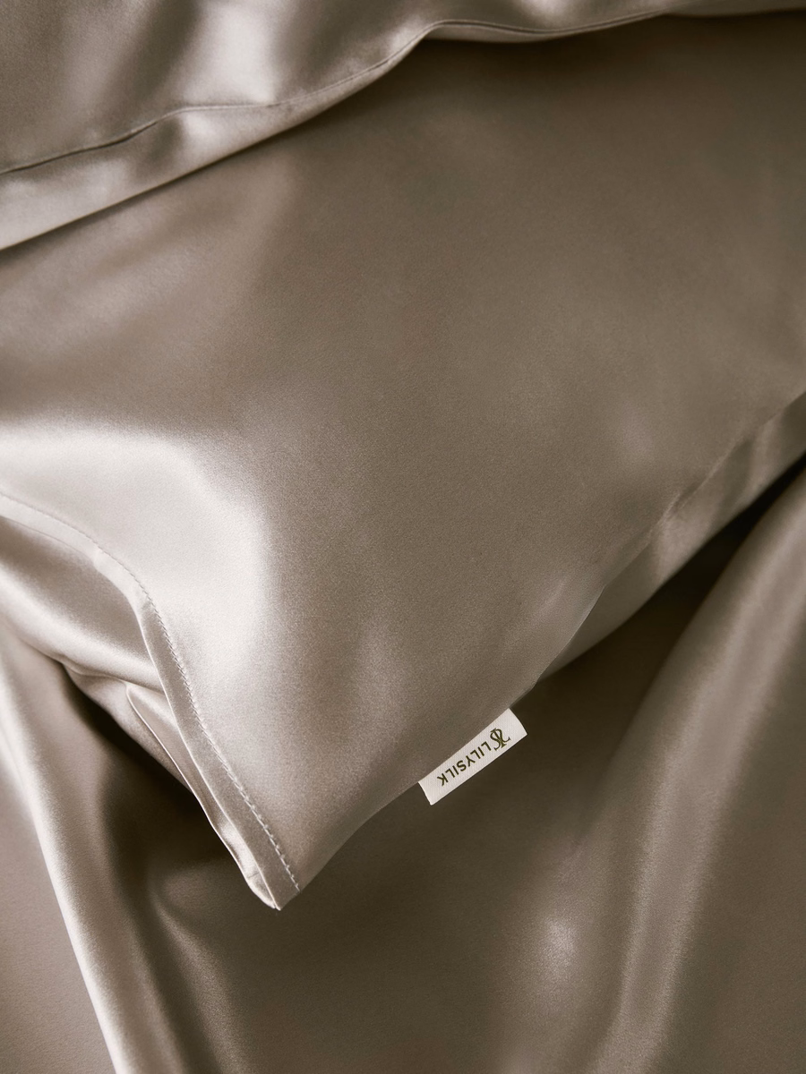 Taie d'oreiller de luxe à enveloppe terne de 25 Momme