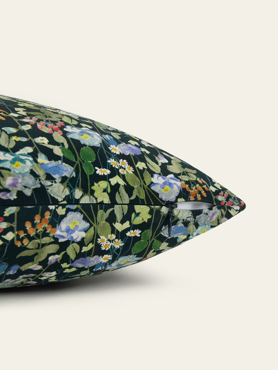 Housse de Coussin Forêt Enchantée - Fabriquée avec du Tissu Liberty