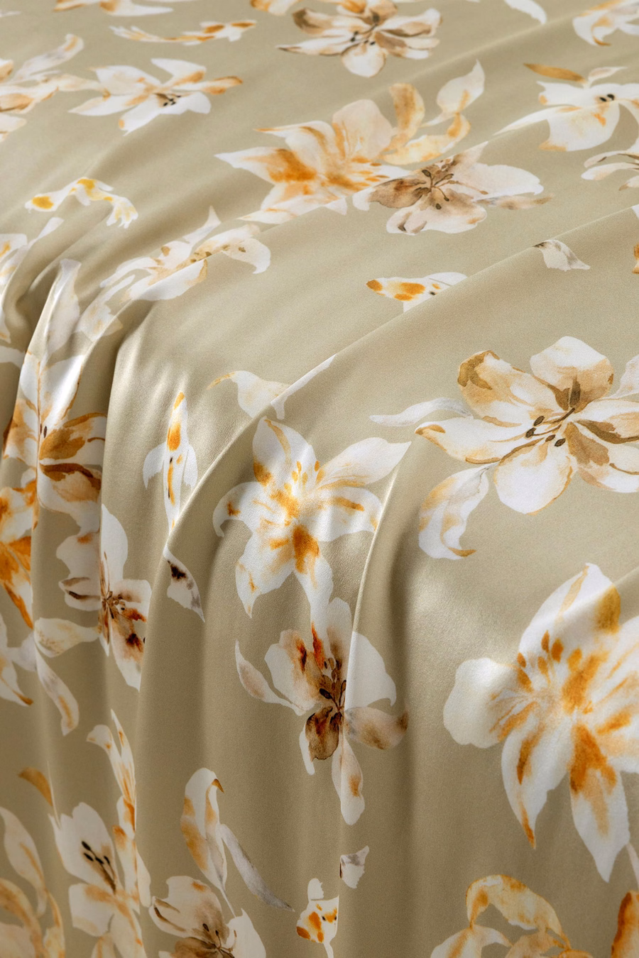 Aureate Flow Silk Duvet Cover