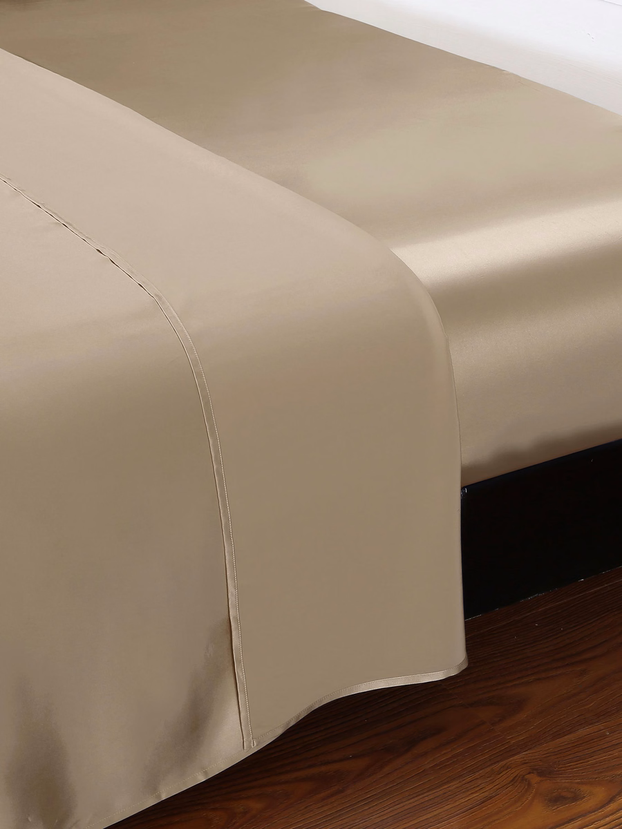 Ensemble de draps en soie sans couture de 19 Momme