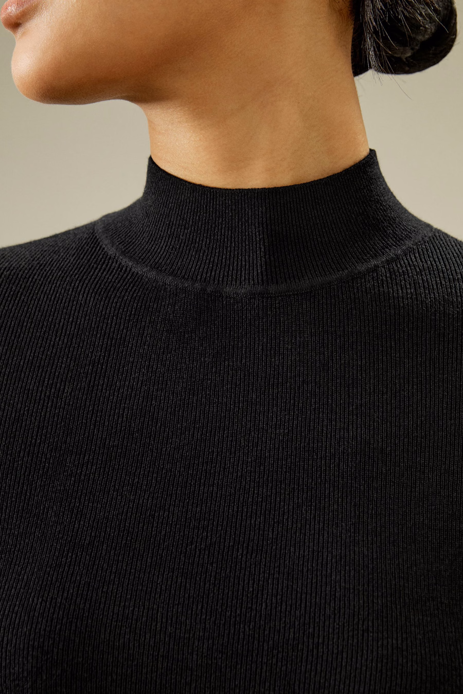 Top essentiel en mélange cachemire