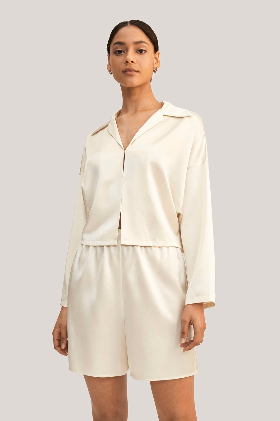 Ensemble de Pyjama en Soie Osmanthus
