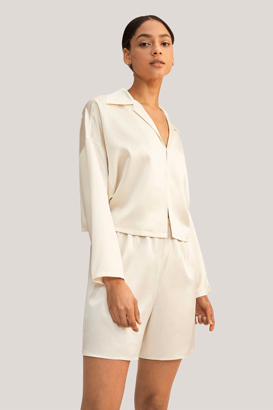 Ensemble de Pyjama en Soie Osmanthus