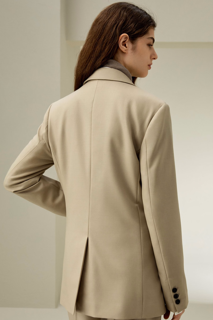 Veste en soie et laine Modern Beauty