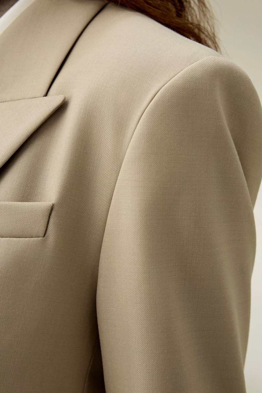 Veste en soie et laine Modern Beauty