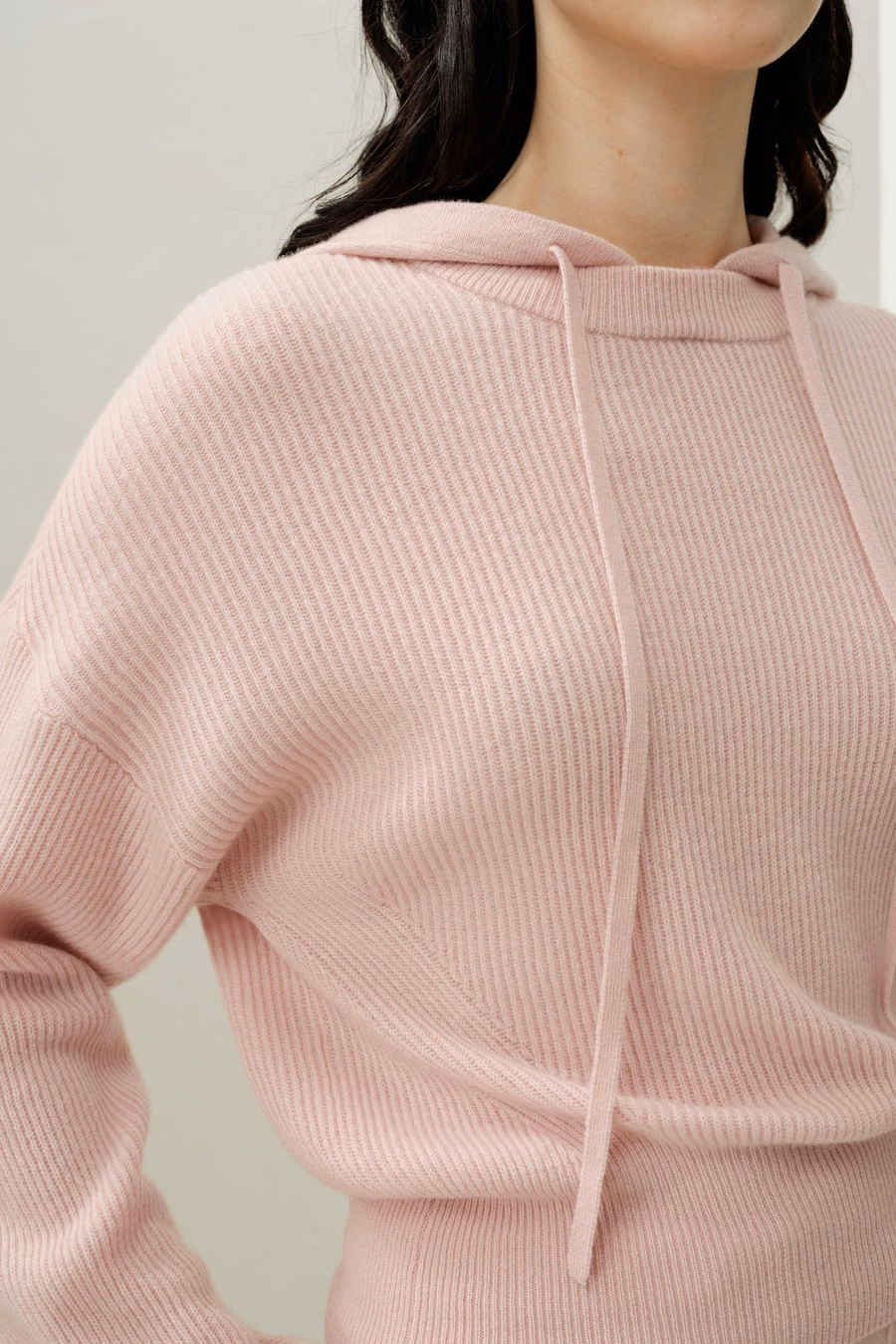 Eshe 2-en-1 Hoodie en cachemire détachable