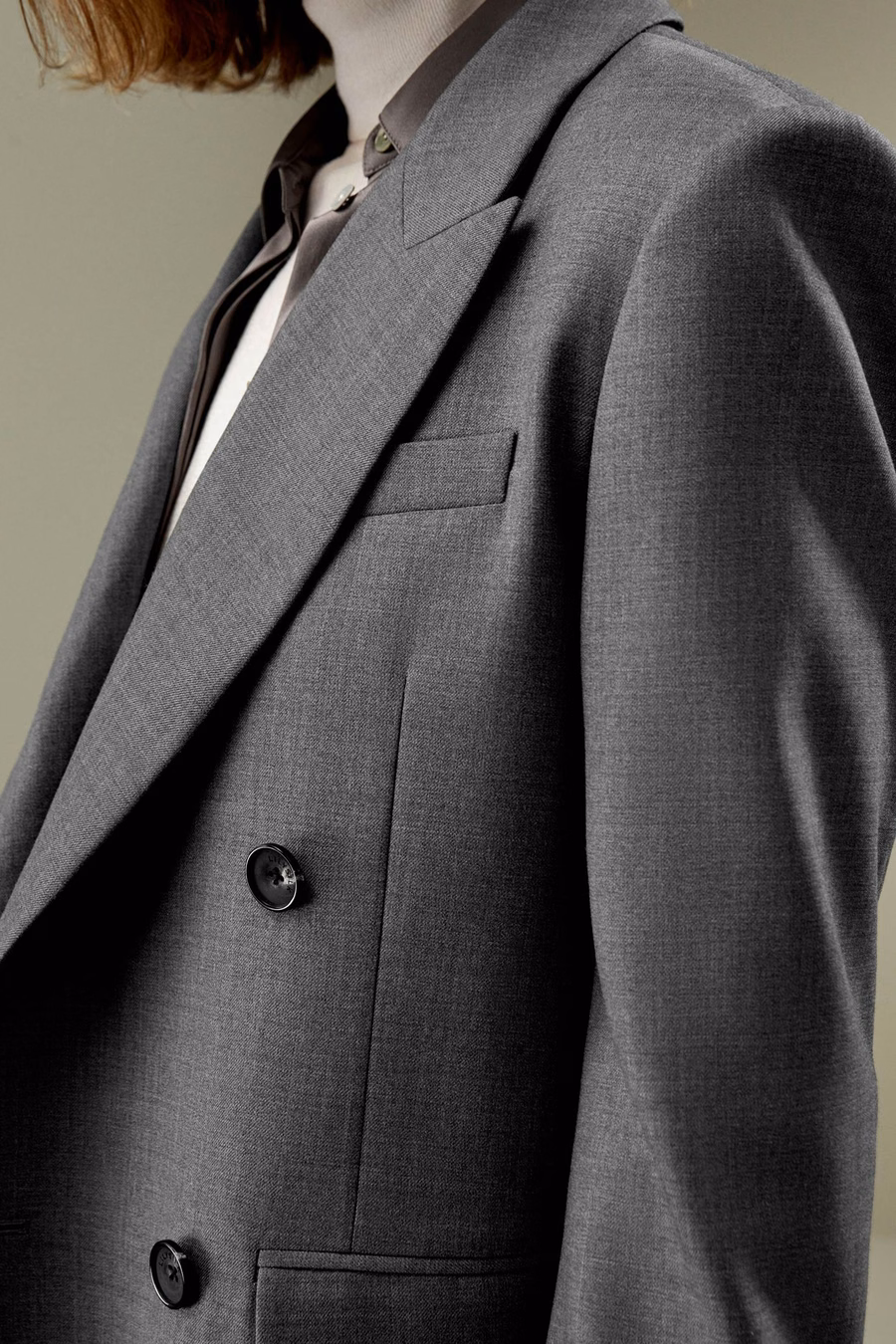 Veste en soie et laine Modern Beauty