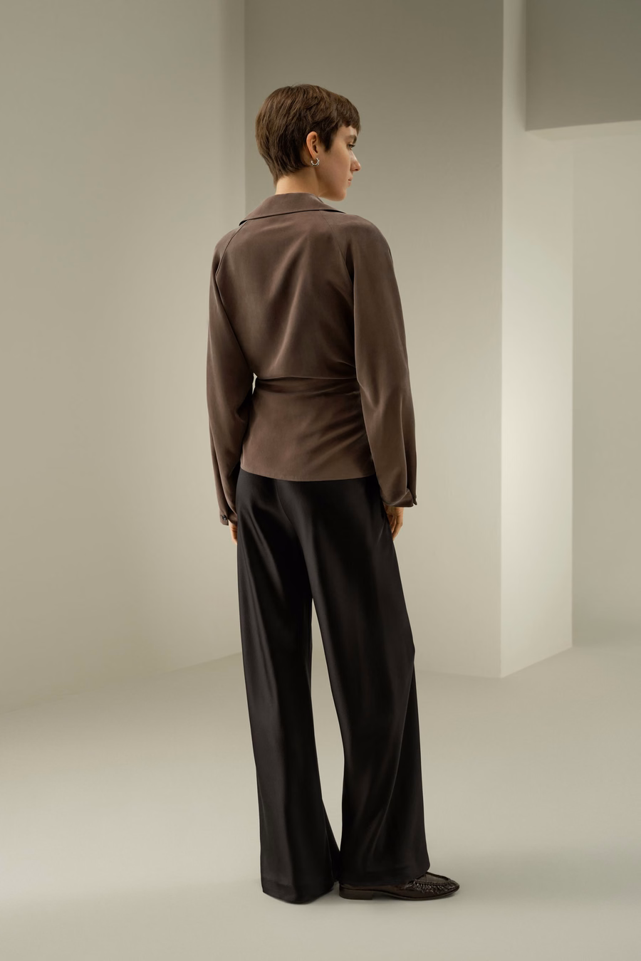 Chemise en Soie Multipositions