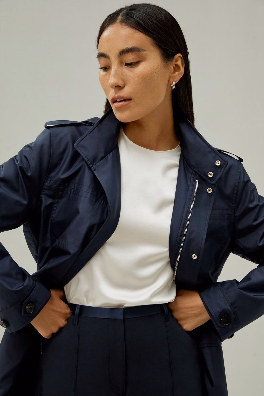 Veste utilitaire moderne résistante à l'eau