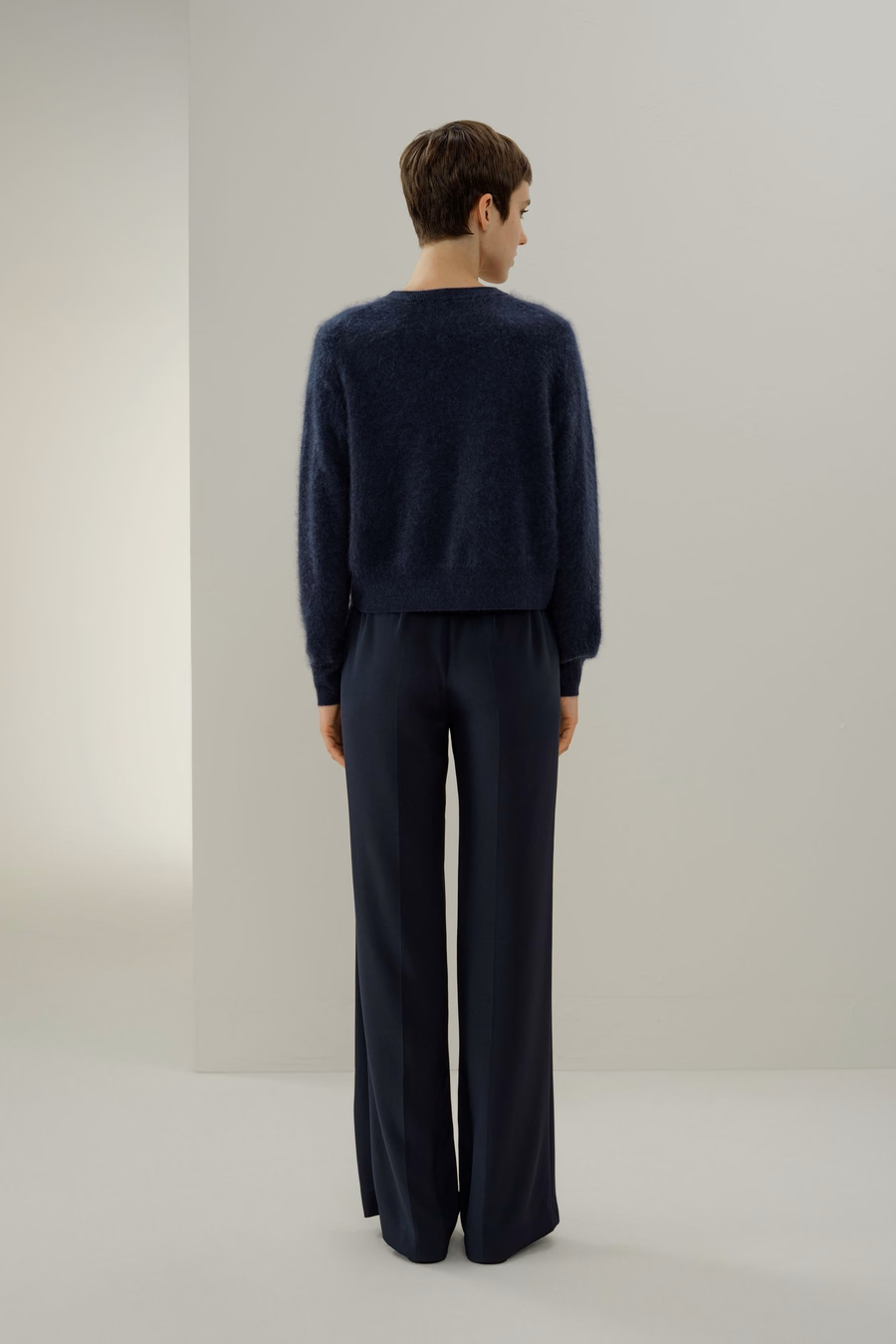 Cardigan en cachemire brossé ultra-doux