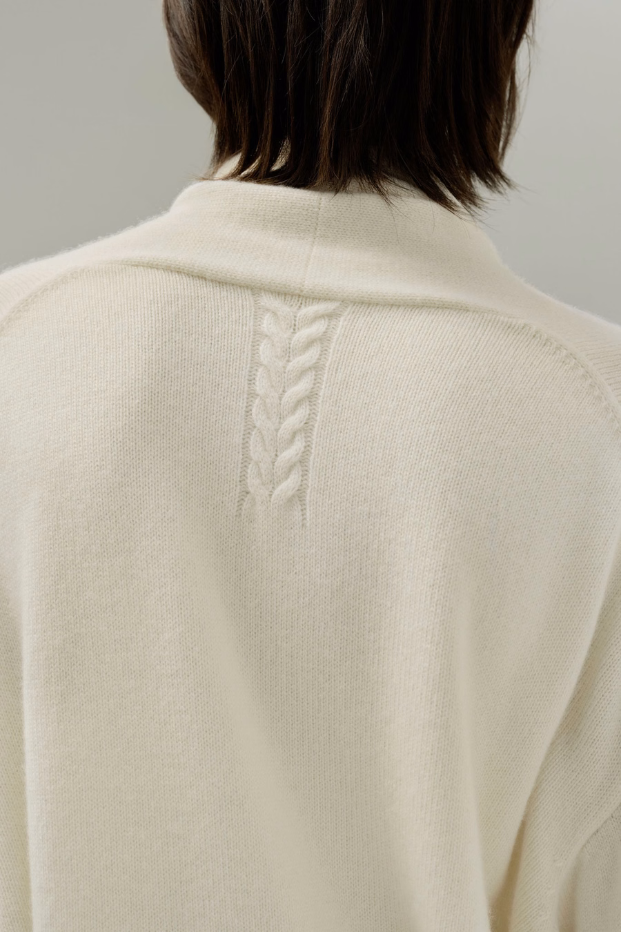 Cardigan d'intérieur en cachemire