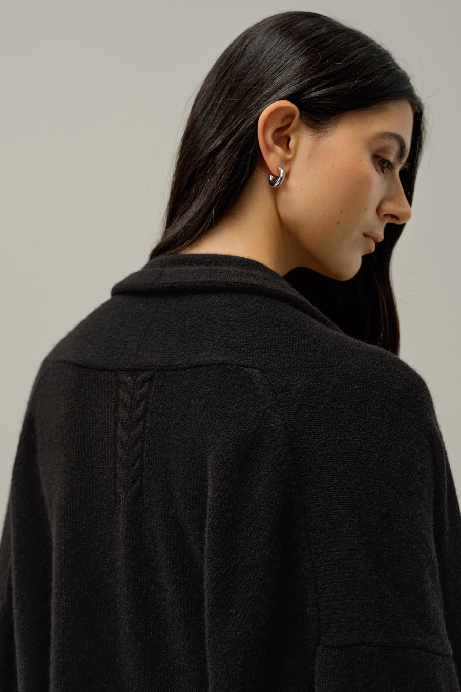 Cardigan d'intérieur en cachemire