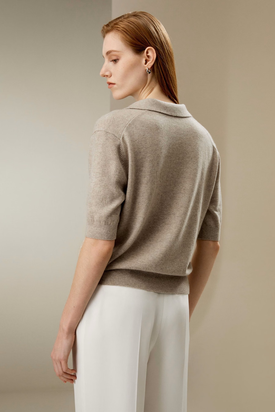 Polo en laine mérinos ultrafine
