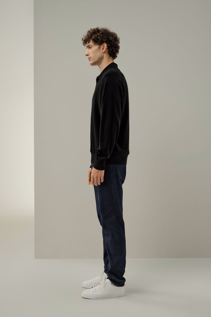 Pull en tricot sur mesure en cachemire bébé