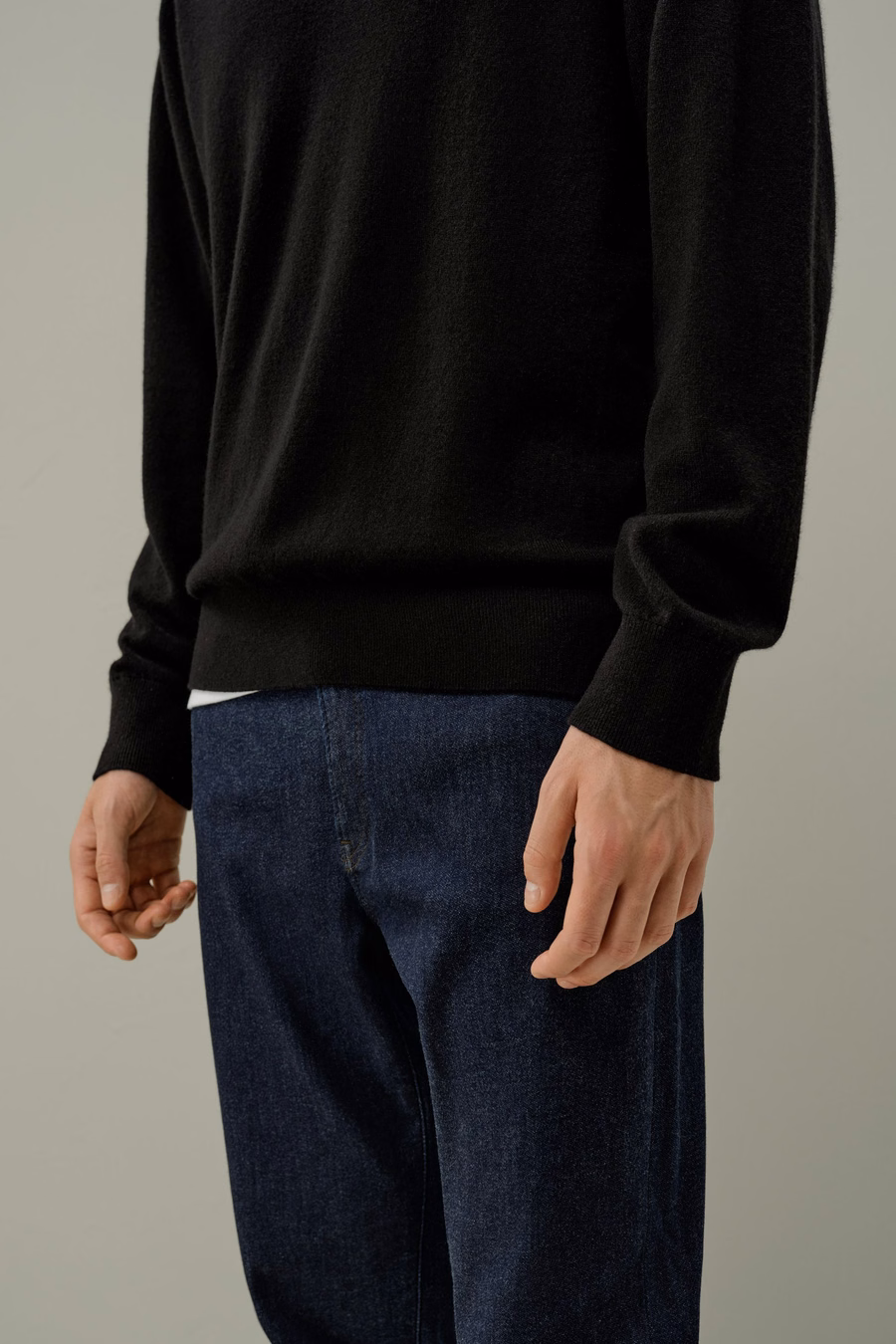 Pull en tricot sur mesure en cachemire bébé