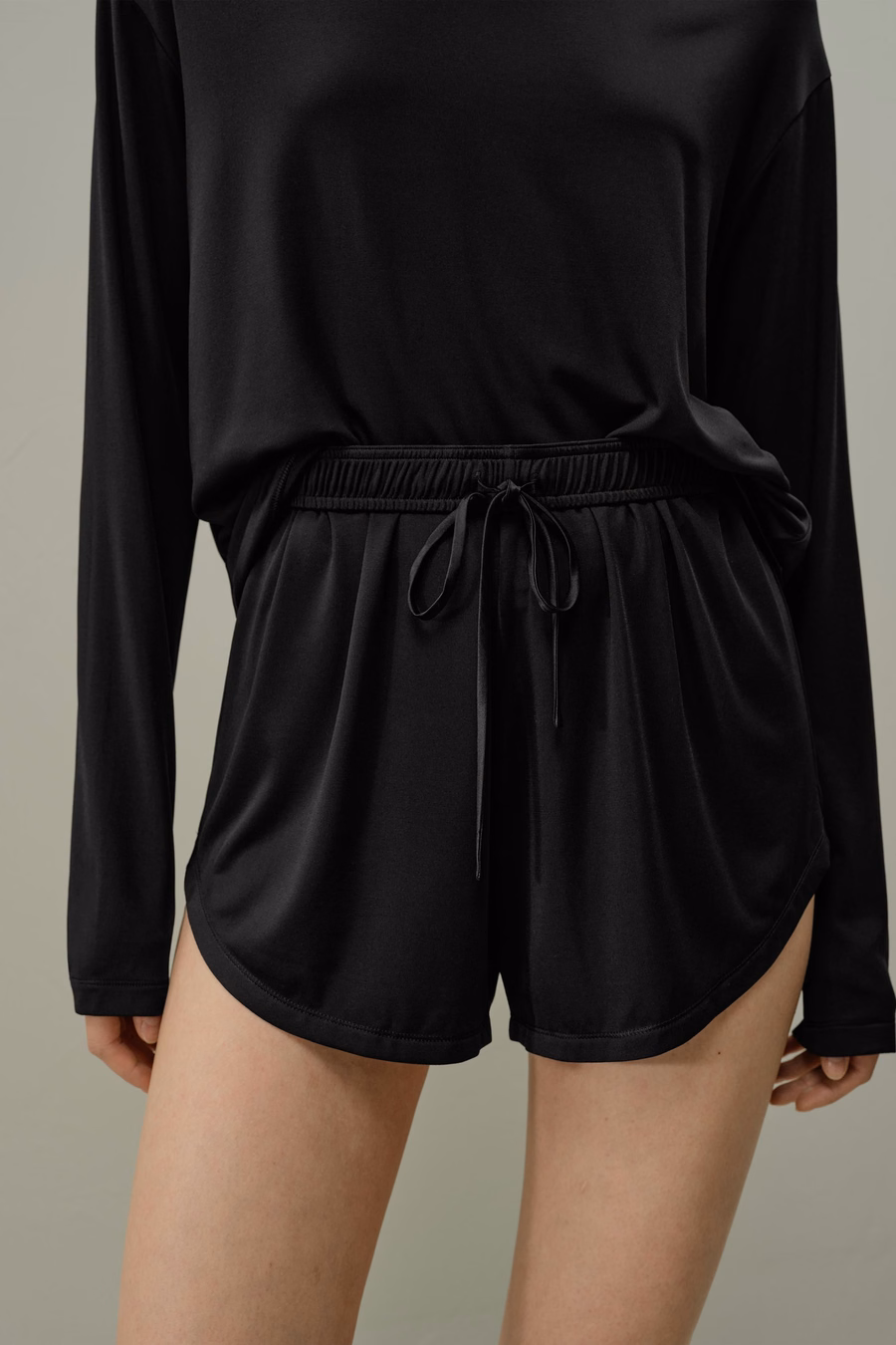 Shorts fluides et confortables en Jersey de Soie Breeze