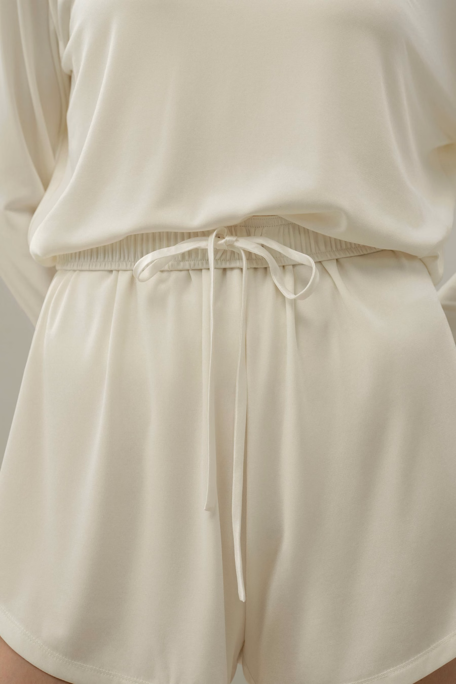 Shorts fluides et confortables en Jersey de Soie Breeze