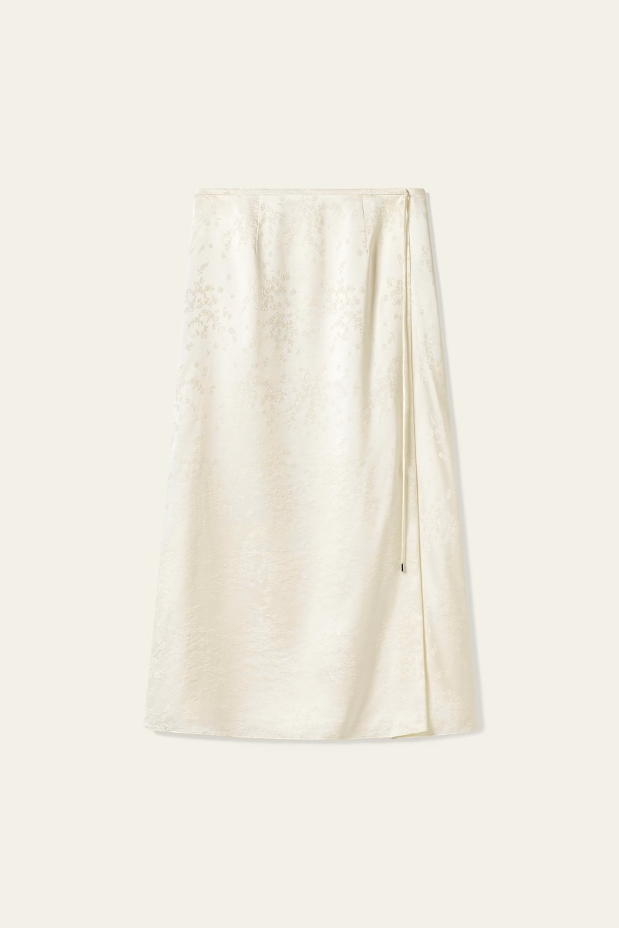 Jupe en soie Jacquard Ying