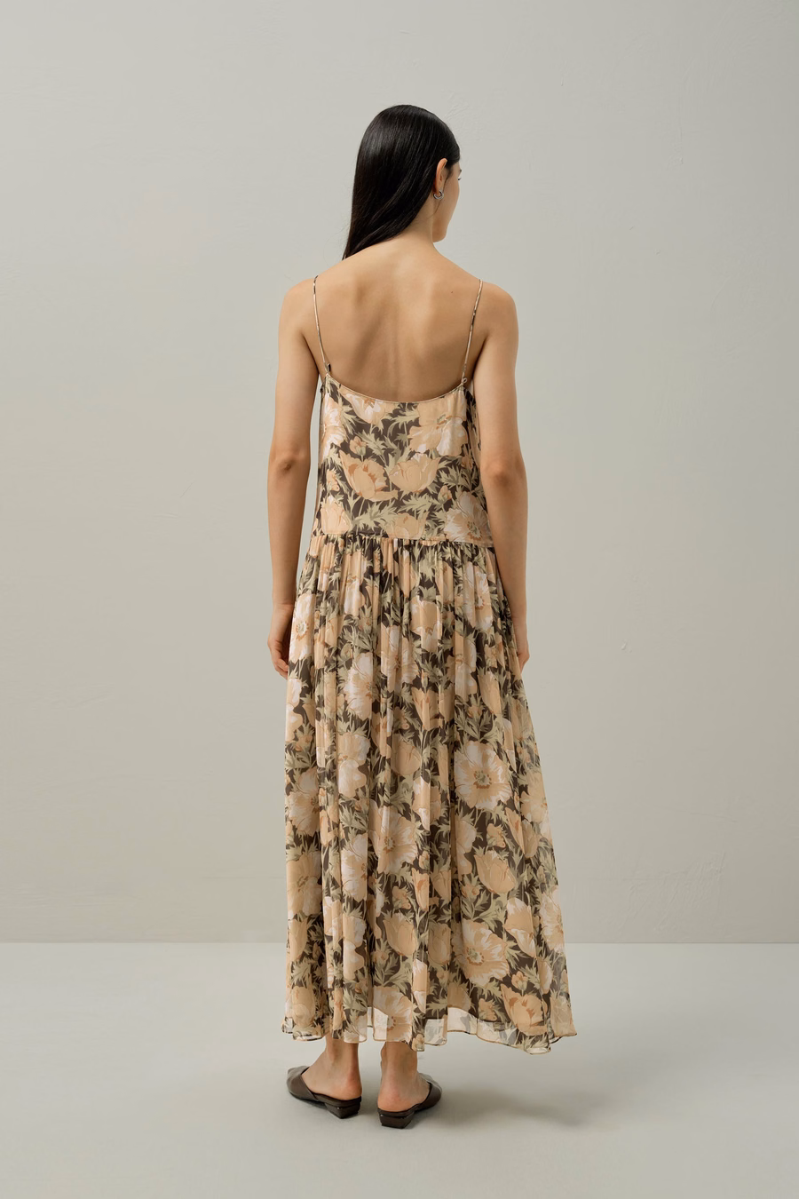 Robe slip Poppy Parade - Fabriquée avec du tissu Liberty